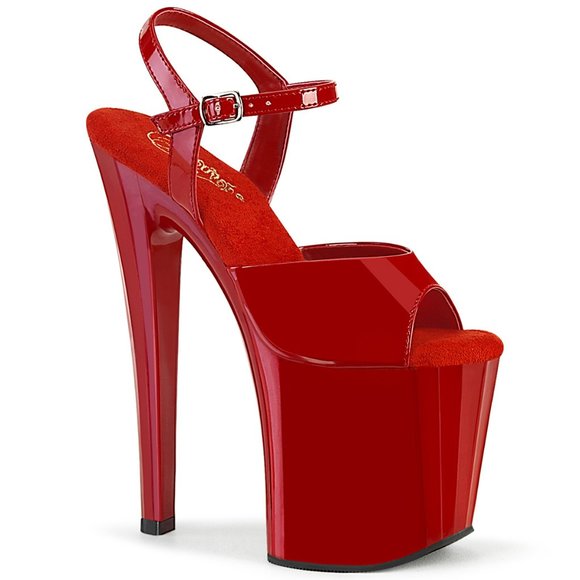 Patent Leather Platform High Heel Shoes - Picture 2 of 5